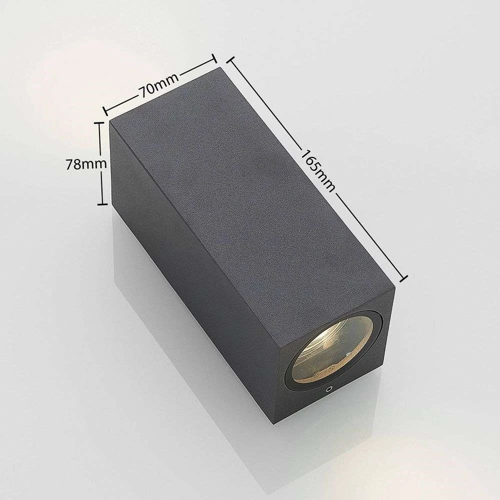 Lucande Lámparas Lavina Up/Down Aplique Pared Exterior Dark Grey - Lucande 4 Lucande Lámparas Lavina Up/Down Aplique Pared Exterior Dark Grey - Lucande - Imagen 4