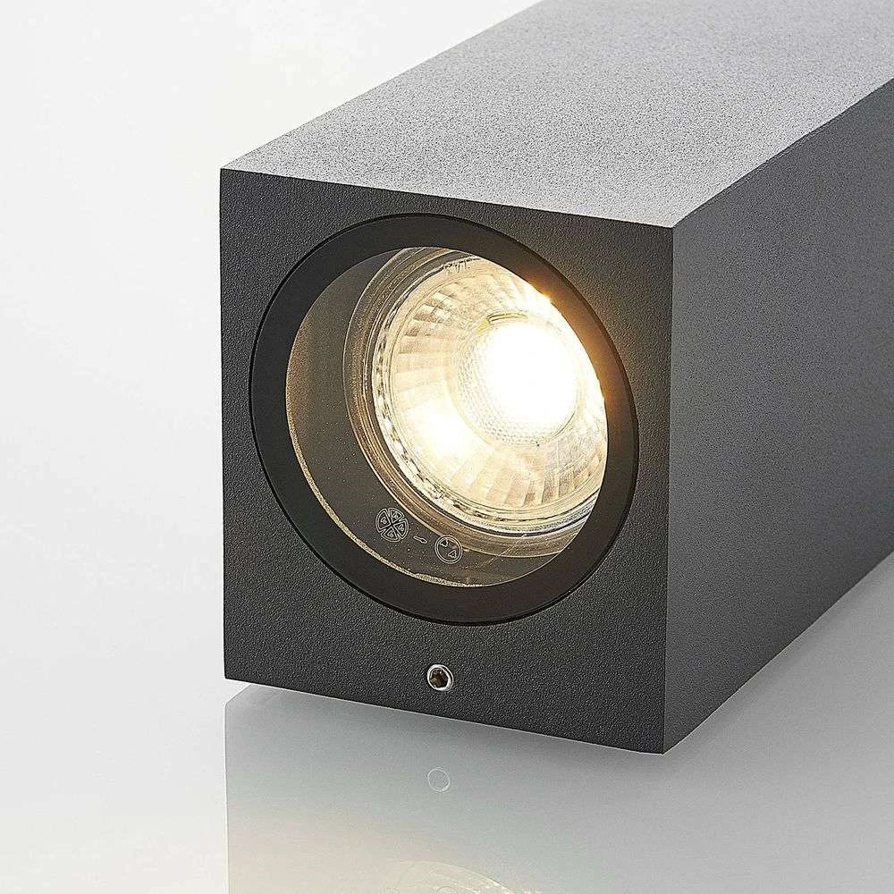 Lucande Lámparas Lavina Up/Down Aplique Pared Exterior Dark Grey - Lucande 6 Lucande Lámparas Lavina Up/Down Aplique Pared Exterior Dark Grey - Lucande - Imagen 6