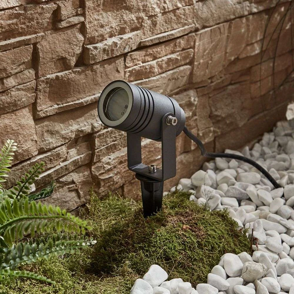 Lucande Lámparas Galina Spot W/Spike Exterior Dark Grey - Lucande 2 Lucande Lámparas Galina Spot W/Spike Exterior Dark Grey - Lucande - Imagen 2