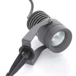 Lucande Lámparas Jon Exterior Spot W/Spike Dark Grey - Lucande -Lucande 42510965561315