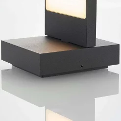 Lucande Lámparas Silvan Aplique Pared Exterior Graphite/White - Lucande -Lucande 42510965567046