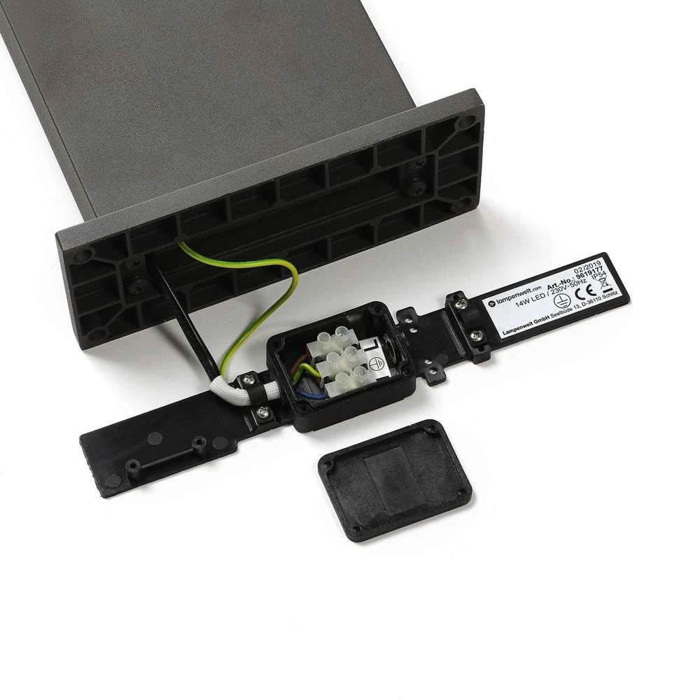 Lucande Lámparas Silvan Lámpara Para Jardín W/Sensor Graphite/White - Lucande 6 Lucande Lámparas Silvan Lámpara Para Jardín W/Sensor Graphite/White - Lucande - Imagen 6