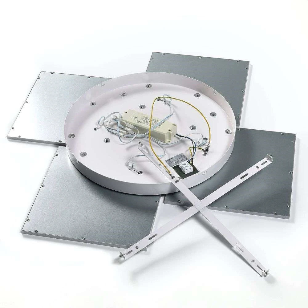 Lucande Lámparas Ilira 4 Lámpara De Techo White/Silver - Lucande 6 Lucande Lámparas Ilira 4 Lámpara De Techo White/Silver - Lucande - Imagen 6