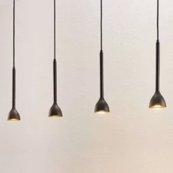 Lucande Lámparas Nordwin 4 Lámpara Colgante Black/Gold - Lucande 10 Lucande Lámparas Nordwin 4 Lámpara Colgante Black/Gold - Lucande -Lucande 42510965631535 1