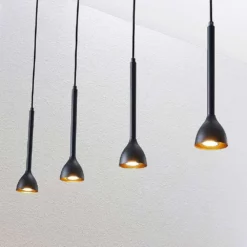 Lucande Lámparas Nordwin 4 Lámpara Colgante Black/Gold - Lucande 11 Lucande Lámparas Nordwin 4 Lámpara Colgante Black/Gold - Lucande -Lucande 42510965631536 1