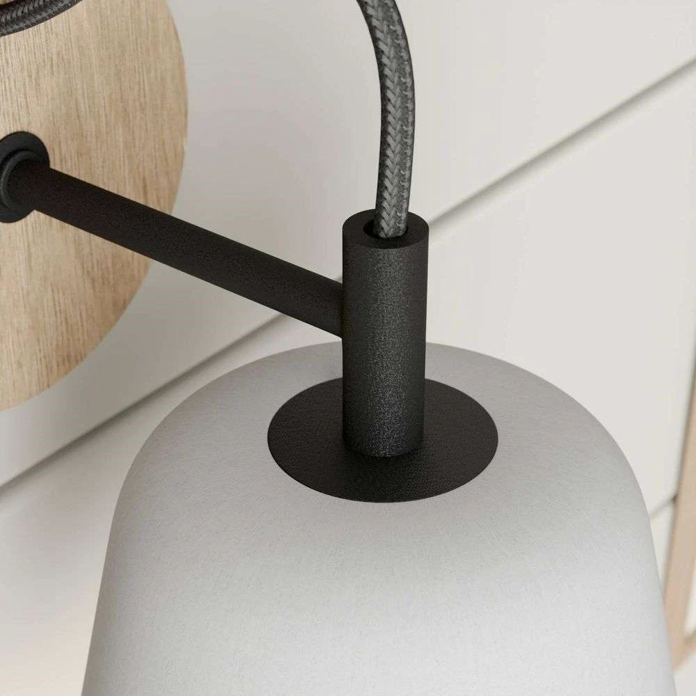 Lucande Lámparas Kalinda Aplique De Pared Grey/Oak - Lucande 5 Lucande Lámparas Kalinda Aplique De Pared Grey/Oak - Lucande - Imagen 5