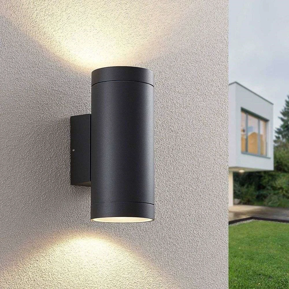 Lucande Lámparas Thomke Aplique Exterior Dark Grey - Lucande 2 Lucande Lámparas Thomke Aplique Exterior Dark Grey - Lucande - Imagen 2