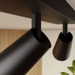 Lucande Lámparas Angelina 3 Lámpara De Techo Black/Gold - Lucande -Lucande 4251096569827lucande angelina deckenlampe schwarz gold5