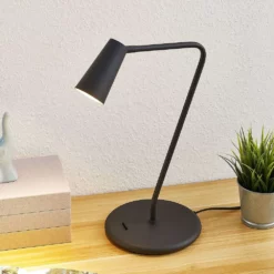 Lucande Lámparas Angelina Lámpara De Sobremesa Black/Gold - Lucande -Lucande 4251096569889lucande angelina tischleuchte schwarz gold3