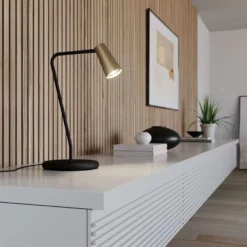 Lucande Lámparas Angelina Lámpara De Sobremesa Brass/Gold - Lucande -Lucande 42510965698964