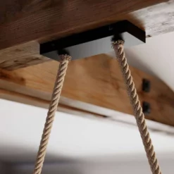 Lucande Lámparas Hakona 4 Lámpara Colgante Concrete/Wood - Lucande -Lucande 42510965699954