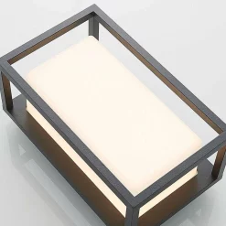 Lucande Lámparas Ilirian Aplique Exterior Graphite/White - Lucande -Lucande 42510965731383