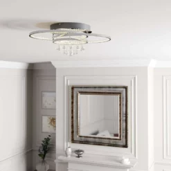 Lucande Lámparas Keely Lámpara De Techo L Chrome/Clear - Lucande 7 Lucande Lámparas Keely Lámpara De Techo L Chrome/Clear - Lucande -Lucande 42510965737632