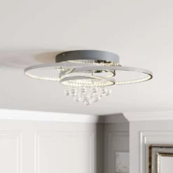 Lucande Lámparas Keely Lámpara De Techo L Chrome/Clear - Lucande 11 Lucande Lámparas Keely Lámpara De Techo L Chrome/Clear - Lucande -Lucande 42510965737636