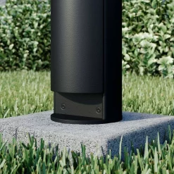 Lucande Lámparas Corban LED Cover Up Lámpara Para Jardín W/2 Power Strip Graphite - Lucande -Lucande 42510965738484