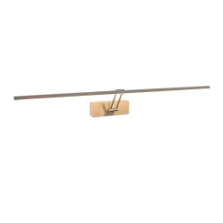 Lucande Lámparas Thibaud Aplique De Pared Nickel - Lucande