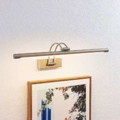 Lucande Lámparas Dimitrij Aplique De Pared Nickel - Lucande -Lucande 42510965745553