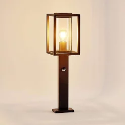 Lucande Lámparas Ferda Lámpara Para Jardín W/Sensor H60 Graphite - Lucande -Lucande 42510965760784