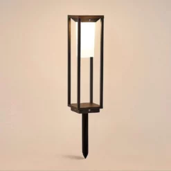 Lucande Lámparas Eliel Lámpara Solar IP54 Graphite - Lucande -Lucande 42510965796355