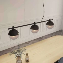 Lucande Lámparas Dustian 3 Lámpara Colgante - Lucande 9 Lucande Lámparas Dustian 3 Lámpara Colgante - Lucande -Lucande 4251096580303lucande dustian haengeleuchte 3 fl 124 cm5