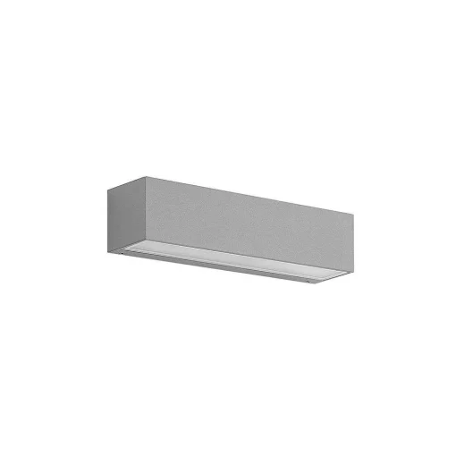 Lucande Lámparas Lengo Up/Down Aplique Exterior L25 Silver - Lucande -Lucande 42510965814611