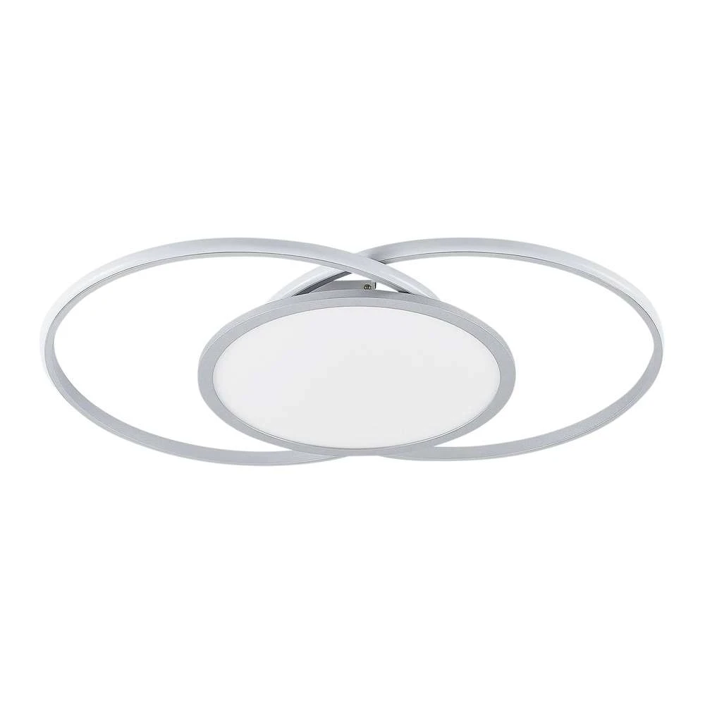 Lucande Lámparas Senne Lámpara De Techo M Silver - Lucande 1 Lucande Lámparas Senne Lámpara De Techo M Silver - Lucande