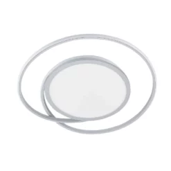 Lucande Lámparas Noud Lámpara De Techo Dim. M Silver - Lucande