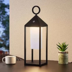 Lucande Lámparas Miluma LED Portable Lámpara Exteriores H54 Black - Lucande 6 Lucande Lámparas Miluma LED Portable Lámpara Exteriores H54 Black - Lucande -Lucande 4251096599589lucande miluma led aussenlaterne 54 cm schwarz3