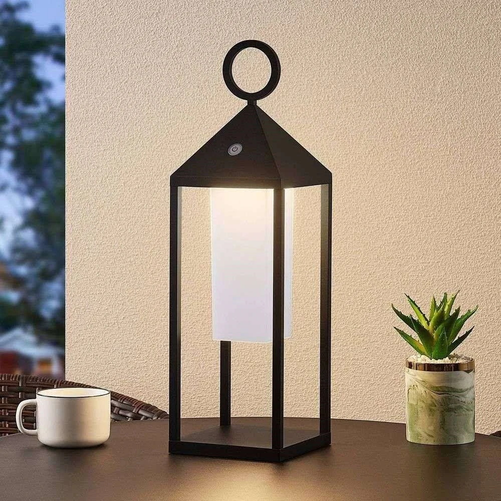 Lucande Lámparas Miluma LED Portable Lámpara Exteriores H54 Black - Lucande 3 Lucande Lámparas Miluma LED Portable Lámpara Exteriores H54 Black - Lucande - Imagen 3