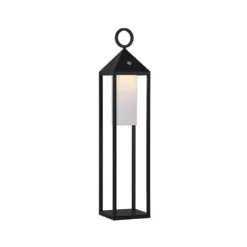 Lucande Lámparas Miluma LED Portable Lámpara Exteriores H64 Black - Lucande