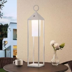 Lucande Lámparas Miluma LED Portable Lámpara Exteriores H64 White - Lucande 6 Lucande Lámparas Miluma LED Portable Lámpara Exteriores H64 White - Lucande -Lucande 4251096599619lucande miluma led aussenlaterne 64 cm weiss3