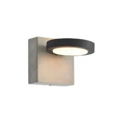 Lucande Lámparas Belna LED Exterior Aplique De Pared Grey - Lucande
