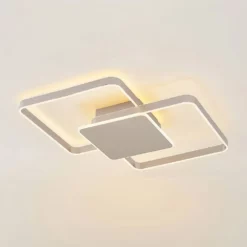 Lucande Lámparas Kadira 70 Lámpara De Techo Nickel - Lucande -Lucande 42519117105025