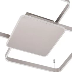 Lucande Lámparas Kadira 70 Lámpara De Techo Nickel - Lucande -Lucande 42519117105026