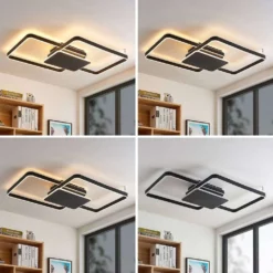 Lucande Lámparas Kadira 102 Lámpara De Techo Black - Lucande -Lucande 42519117105402