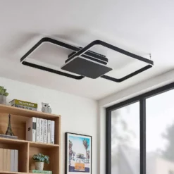 Lucande Lámparas Kadira 102 Lámpara De Techo Black - Lucande -Lucande 42519117105403