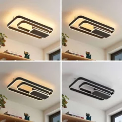 Lucande Lámparas Kadira 60 Lámpara De Techo Black - Lucande -Lucande 42519117105882