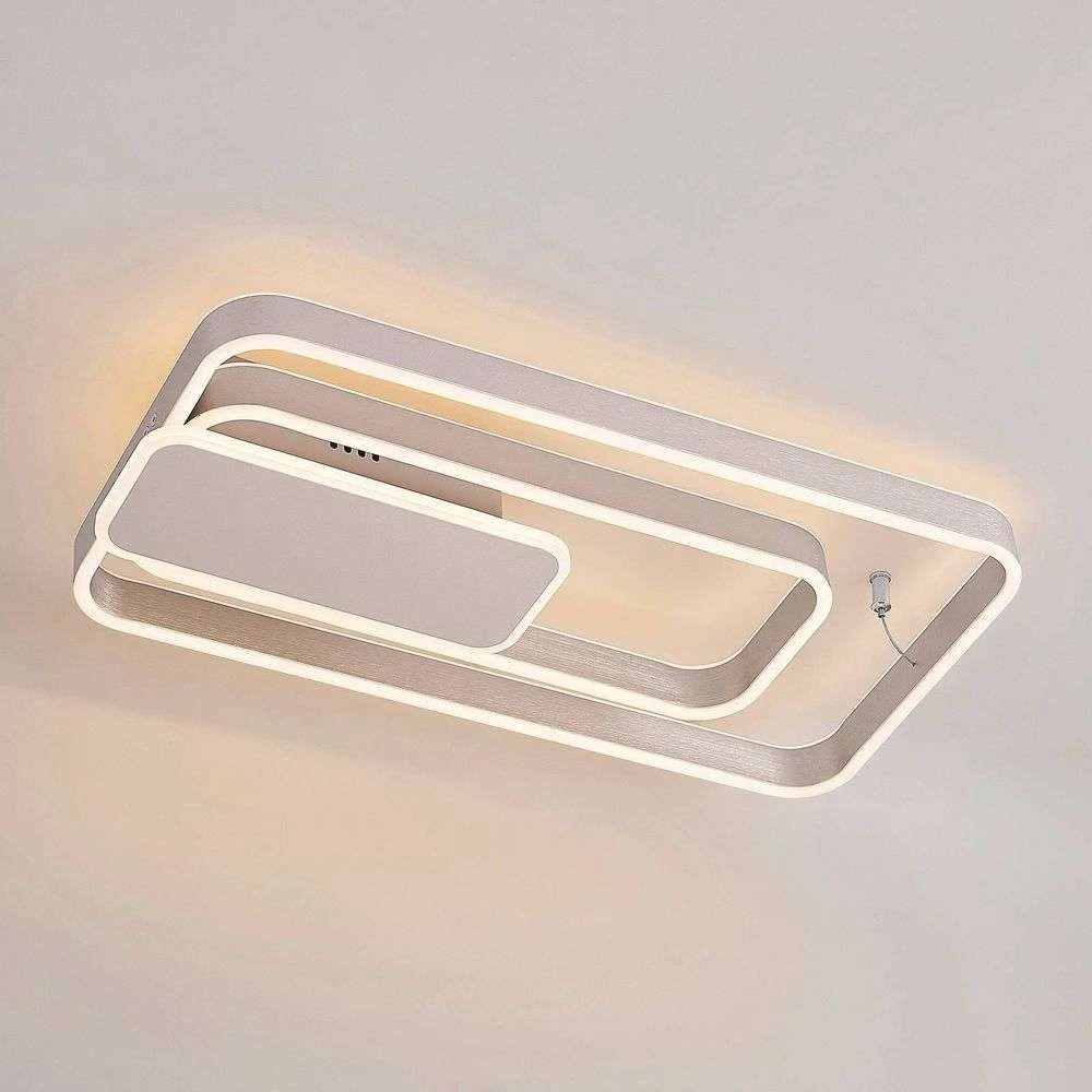 Lucande Lámparas Kadira 60 Lámpara De Techo Nickel - Lucande 5 Lucande Lámparas Kadira 60 Lámpara De Techo Nickel - Lucande - Imagen 5