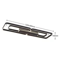 Lucande Lámparas Kadira 120 Lámpara De Techo Black - Lucande -Lucande 42519117107624