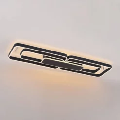 Lucande Lámparas Kadira 120 Lámpara De Techo Black - Lucande -Lucande 42519117107625