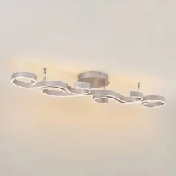 Lucande Lámparas Admira Lámpara De Techo L101 Nickel - Lucande -Lucande 42519117109395