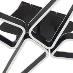 Lucande Lámparas Quinn 4 Lámpara De Techo Black/Gold - Lucande -Lucande 42519117110286