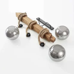 Lucande Lámparas Mevan 3 Lámpara Colgante Wood/Smoke - Lucande -Lucande 42519117112887