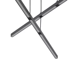 Lucande Lámparas Satilum Lámpara Colgante Black - Lucande -Lucande 42519117131696