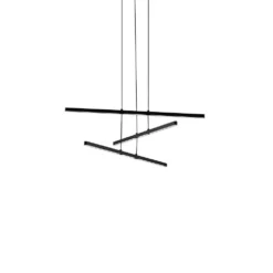 Lucande Lámparas Satilum Lámpara Colgante Black - Lucande