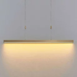 Lucande Lámparas Merrit Lámpara Colgante Matt Brass - Lucande -Lucande 4251911719062 5