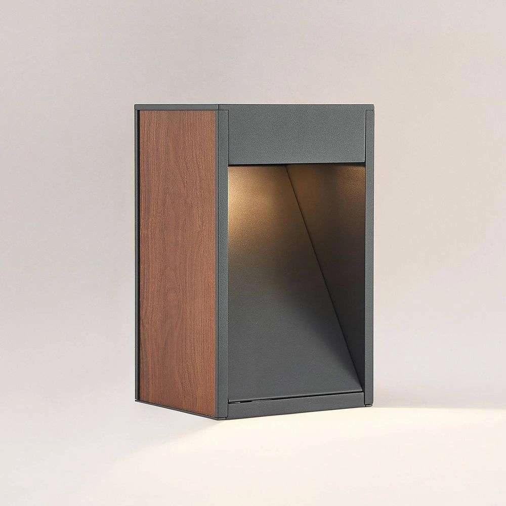 Lucande Lámparas Ansala Aplique Exterior H30 Wood - Lucande 4 Lucande Lámparas Ansala Aplique Exterior H30 Wood - Lucande - Imagen 4