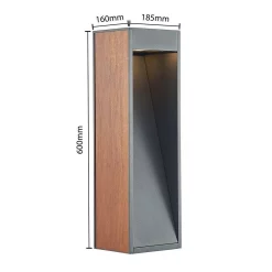 Lucande Lámparas Ansala Aplique Exterior H60 Wood - Lucande 8 Lucande Lámparas Ansala Aplique Exterior H60 Wood - Lucande -Lucande 42519117197963
