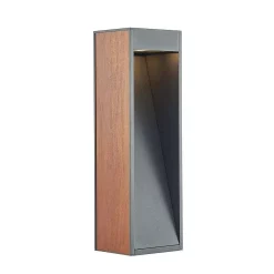 Lucande Lámparas Ansala Aplique Exterior H60 Wood - Lucande