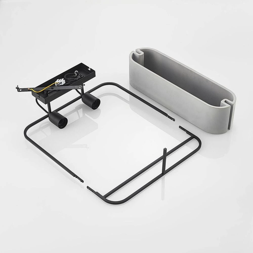 Lucande Lámparas Teona Aplique De Pared Black/Grey - Lucande 5 Lucande Lámparas Teona Aplique De Pared Black/Grey - Lucande - Imagen 5